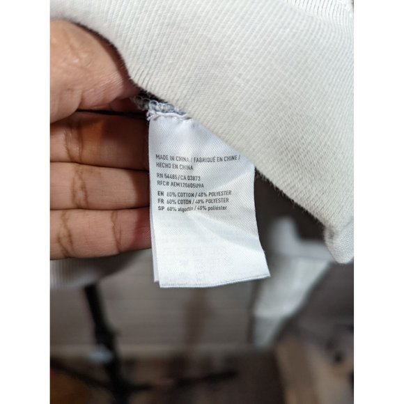 American Eagle Crew Neck Black Tie Dye Cotton Sweatshirt Women's Size M - Picture 5 of 5